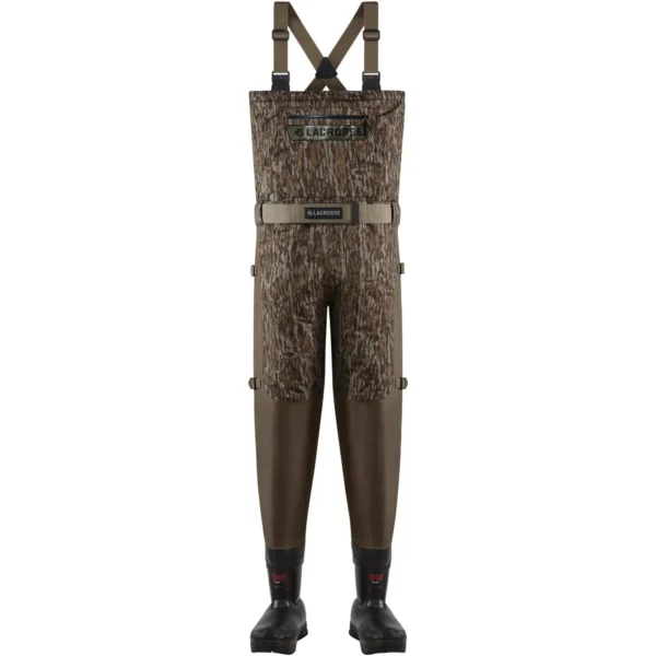 Lacrosse Footwear Inc. LaCrosse Alpha Swampfox Breathable Mossy Oak Bottomland 1000G Size 8