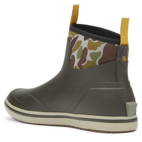 Lacrosse Footwear Inc. LaCrosse Mens Alpha Deck Boot 6" Olive/Camo Size 10