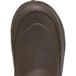 LaCrosse Alpha Agility Insulated 800G Boot brown rounded toe, close-up front view