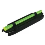 North Pass Ltd. Hiviz Wide Magnetic Shotgun Sight System, green sight in black base