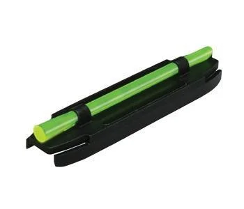 North Pass Ltd. Hiviz Wide Magnetic Shotgun Sight System, green sight in black base