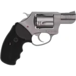 Charter Arms Undercover Full Size Handgun .38 Spl 5/rd Capacity 2" Barrel Silver with Black Grip