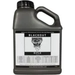 Shooters World 300 Blackout Rifle Powder black jug with handle, front view
