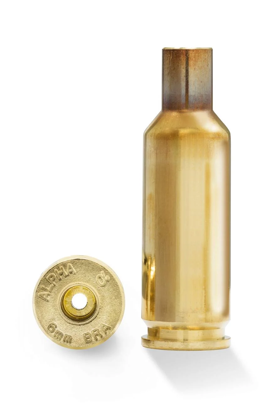 primary-34555 Alpha Munitions Ultra Premium 6 BRA brass cases, side and base views