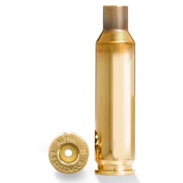 Alpha Munitions Ultra Premium Unprimed Brass Cartridge Cases 6.5 Creedmoor - Large Rifle Primer 100/ct