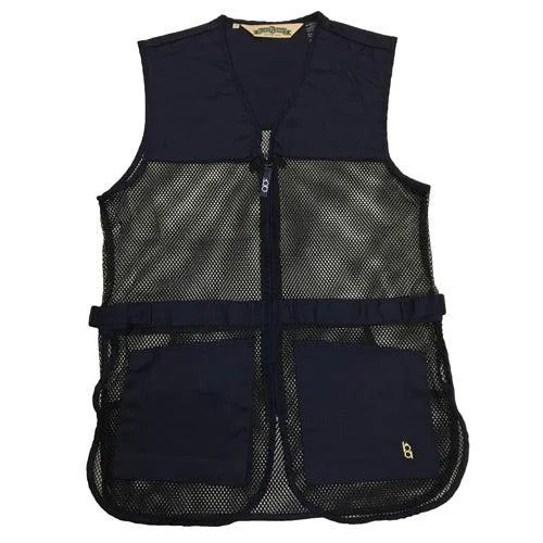 Outdoor Connection Bob Allen Full Mesh Dual Pad Shooting Vest Navy Blue S