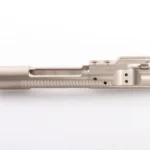 FOSTECH Complete Bolt Carrier Group, silver nickel boron finish, right-side view