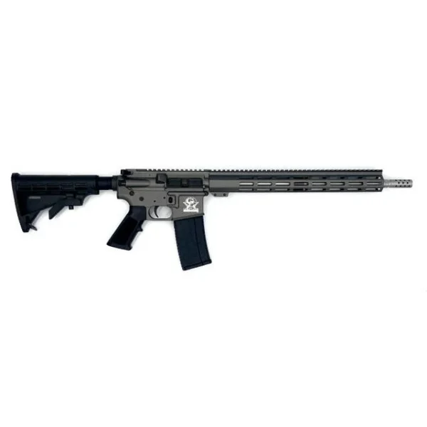 10 Ring GLFA CA Compliant Rifle .223 Wylde 10rd Mag(1) 16'' Stainless Threaded Barrel Tungsten Cerakote