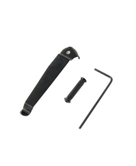 Kel-Tec Belt Clip STS Left P32-P3AT black metal clip with pin and hex key