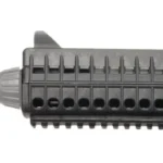 Kel-Tec Compact Fore-End PLR-16, black right-side view with ribbed panels and lower rail