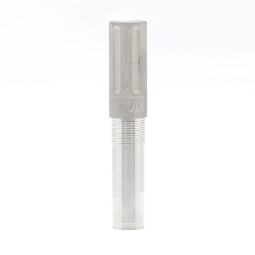 primary-34694 Jeb's Head Hunter Turkey Extra Full Non Ported Choke Tube, upright view in silver
