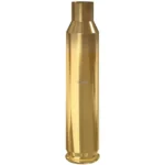 Lapua Unprimed Brass Rifle Cartridge Cases .220 Russian Match, single upright polished brass case