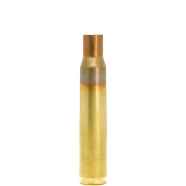 Lapua Unprimed Brass Rifle Cartridge Cases 30-06 Springfield, single brass case, side view
