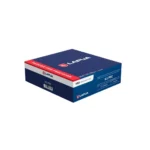 Lapua Unprimed Brass Rifle Cartridge Cases 6.5 PRC, angled view of blue and red branded box