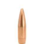 Lapua Scenar-L OTM Rifle Bullets, copper-colored pointed bullet in side view