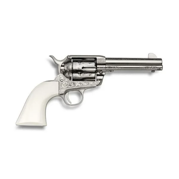 EMF Inc. DBA Pietta EMF Great Western II US Grant Revolver 45 Colt 6rd Capacity 4.75" Barrel Ultra Ivory (Poly) Grips