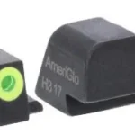 Ameriglo Green Tritium Lime Green Lumi Outline/Green Single Dot for Sig #8 height