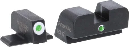 Ameriglo Green Tritium Outline White/Green Single Dot for Sig #8 height
