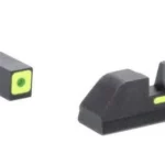 Ameriglo Green Tritium LimeGreenLumi Outline Square (non trit) REAR for Glock Gen 5