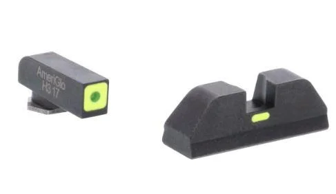 Ameriglo Green Tritium LimeGreenLumi Outline Square (non trit) REAR for Glock Gen 5