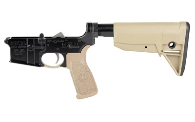 Bravo Company BCM CMPLT LWR W/STK MOD 0 FDE BLEM