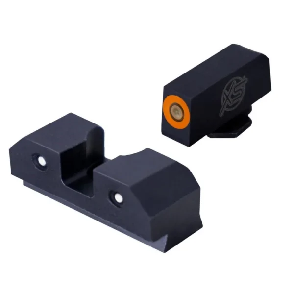 Xs Sight Systems Inc. XS Sights R3D Night Sights Set for Glock 42/43/43x/48 Orange Bulk 20/ct