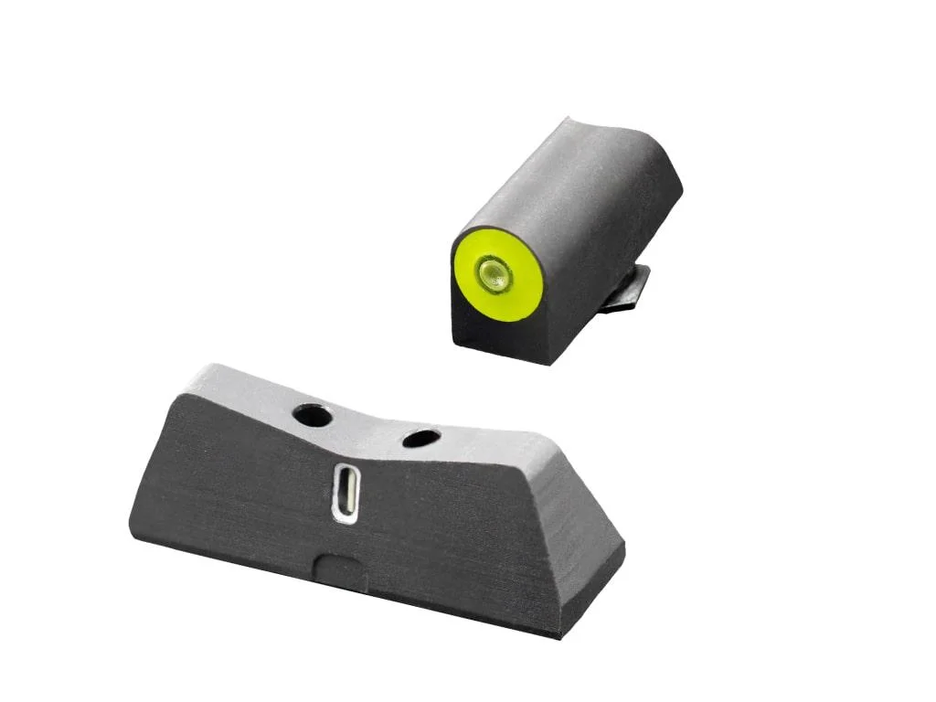 primary-35100 Xs Sight Systems Inc. XS Sight DXT2 Big Dot Sight for Colt 1911 Enhanced all barrel lengths LPA Cut - Yellow