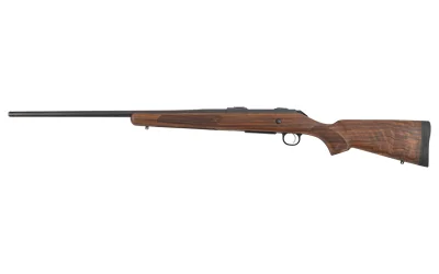 CZ 600 ST2 High Grade, right-side view with blued barrel and brown wood stock