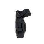 TASER X1/X26P BLACKHAWK! Holster - RH, black right-hand holster shown from the side