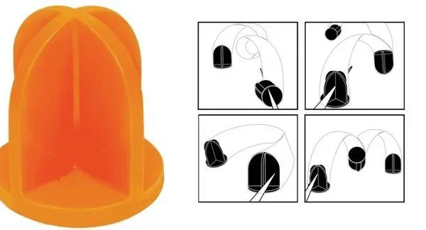 Do All OutdoorsLlc Do-All Outdoors Impact Seal Ground Bouncing Targets 5" Top Hat