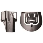 Blackhawk! Sportster Standard CQC Holster Glock 17/22/31, black, front and rear views