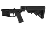 Shield Arms SA-15 Complete Folding Lower Receiver w/Rifle Stock - Black