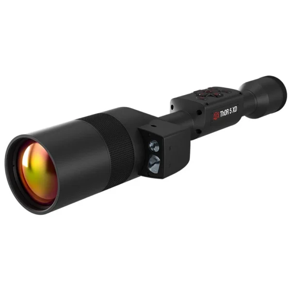 American Technologies Network ATN Thor 5 XD LRF Thermal Rifle Scope 4-40x 1280x1024 12 Micron Black
