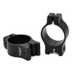Warne Manufacturing Company Warne Vapor 2-Piece Rimfire Scope Rings 1'' Low - Anodized