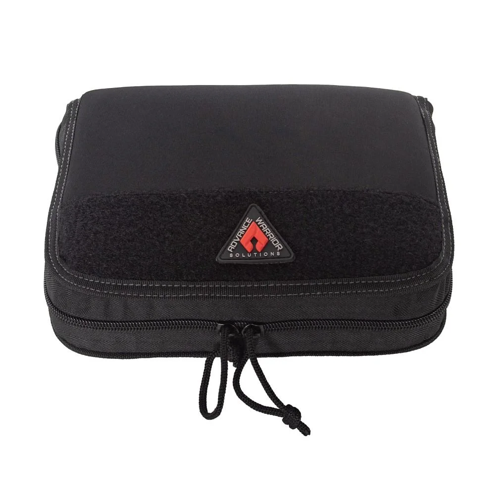 primary-35380 Advance Warrior Solutions LLC Advance Warrior Solutions Single Pistol Case Black 10.5"