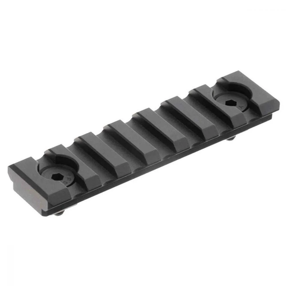 primary-35392 Warne Manufacturing Company Warne M-LOK 7 Slot Rail Black