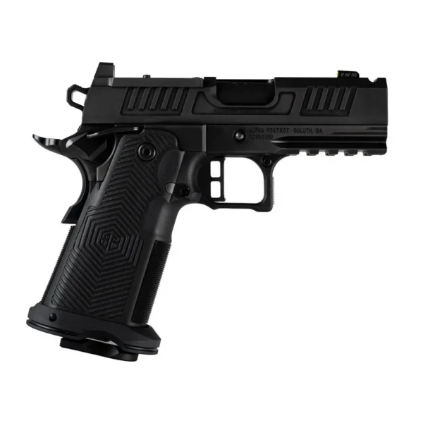 Alpha Foxtrot AF1911-ROMULUS 9MM 17 & 20 Rd Magazine (1 Each) 3.5IN Bull Ramped Ported Barrel DLC Black RMSc Optic Cut