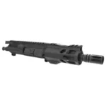 TacFire AR-15 Complete Upper black side view with handguard, top rail and muzzle device