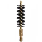 Montana X-Treme Nylon Bristle Brush, black spiral bristles with brass threaded stem