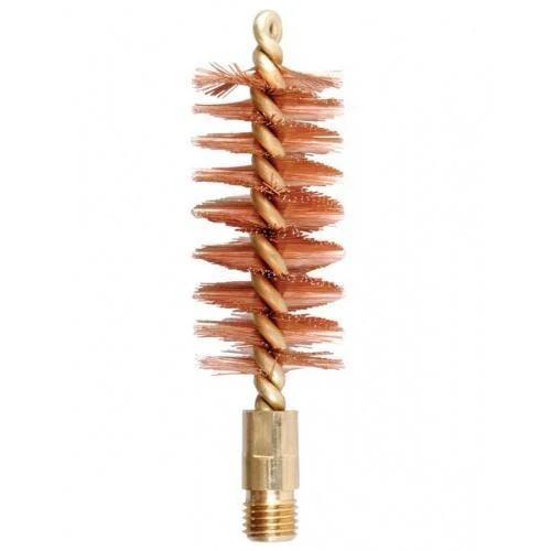 Montana X-Treme Bronze Bristle Brush, bronze spiral bristles and threaded brass base