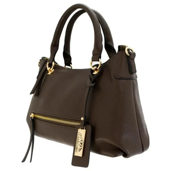 Rugged Rare Cameleon Darcy Concealed Carry Purse Wood