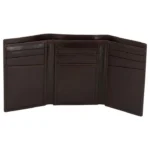Rugged Rare Smith & Wesson Tri-Fold Wallet Brown