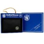 Rugged Rare Smith & Wesson Front Pocket Wallet Black