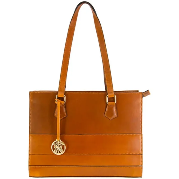 Rugged Rare Smith & Wesson Structured Handbag Concealed Carry Purse Tan