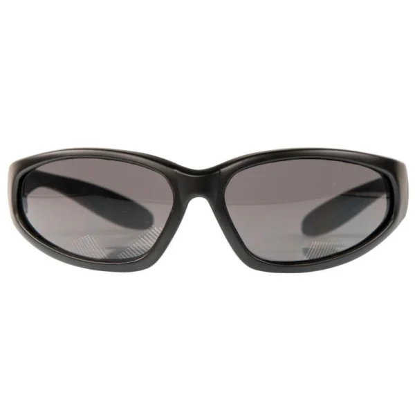 AOB Smith & Wesson Sergeant Shooting Glasses Full Frame Black with Smoke Lens