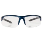 AOB Smith & Wesson Corporal Shooting Glasses Half Frame Blue with Clear Lens