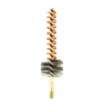 OTIS 5.56MM CHAMBER BRUSH, upright bronze and gray bristle brush with gold stem