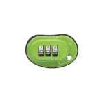 AOB Lockdown green combination trigger lock, front view with three number dials
