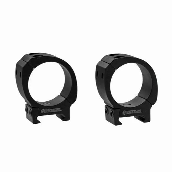 AOB Wheeler Sporter Bi-Weaver Style Pic Rings 1" Medium Black