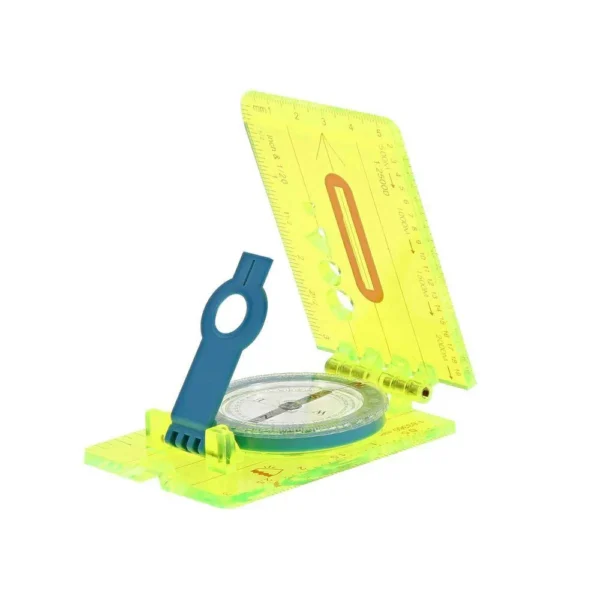 AOB Ultimate Survival Hi Vis Lensatic Map Compass